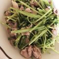 ayumi114's cooksnap of when they made 豆苗と豚バラのマヨ炒め.