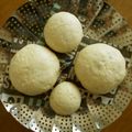 コリトラ☆'s cooksnap of when they made 時短 簡単 HMとシュウマイで作る肉まん.