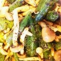 クック386N50☆'s cooksnap of when they made しめじとオクラのごま和え.