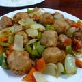 なんぶそう's cooksnap of when they made 中国の家庭料理☆魚の揚げだんごとろみ炒め.