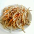 風花。。's cooksnap of when they made フライパンで簡単きんぴらごぼう.