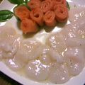ひな☆リョマbaba's cooksnap of when they made ホタテとスモークサーモンのカルパッチョ.