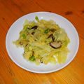 パピコ0103☆'s cooksnap of when they made キャベツとしいたけの野菜炒め.