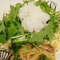 やまぴーまみー's cooksnap of when they made 時短♪ツナと水菜のあっさり和風パスタ☆.