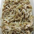 もりのりころ's cooksnap of when they made ささみともやしの和え物.