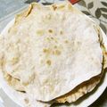 ふれんでぃあ's cooksnap of when they made カレーに♪ナンの代わりに超簡単チャパティ.