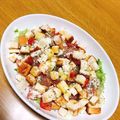 はくにゃん✩'s cooksnap of when they made トマト&生ハム＆レタスのイタリアンサラダ.