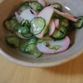 のんそん's cooksnap of when they made ＊簡単＊塩昆布と胡瓜と蒲鉾の酢の物＊.