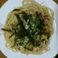 クックM9ICD3☆'s cooksnap of when they made 簡単★ツナと塩昆布の和風パスタ.