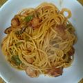 クックM9ICD3☆'s cooksnap of when they made ケチャップ味イタリアンスパゲッティ.