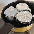 まゆ。。。's cooksnap of when they made 小さなカスタードプリン♪簡単フライパンで.