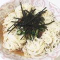 クックTVP95C☆'s cooksnap of when they made オクラ梅のぶっかけ素麺.