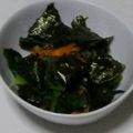ヨシヨッシー's cooksnap of when they made 小松菜と海苔〜胡麻和え☆.