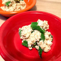 Vegetarin's cooksnap of when they made 簡単美味しい！オクラの白和え.