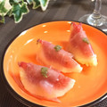 あんみつ☆'s cooksnap of when they made 無花果と生ハムフレッシュゆずこしょう添え.