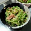 うさぎや炊事堂。's cooksnap of when they made ゴーヤとツナのポン酢和え.