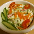 もんしゅしゅ's cooksnap of when they made 簡単ポテトサラダ★カニカマとキャベツ入り.