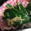 ゆきにな's cooksnap of when they made お弁当のおかず☆ニラのマヨ和え.