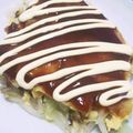 Riealthy's cooksnap of when they made もやしとキャベツの肉無ヘルシーお好み焼き.
