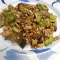しのばぁたん's cooksnap of when they made ゴーヤとなすの肉味噌炒め.