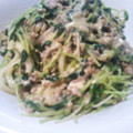 happpynao's cooksnap of when they made 再収穫の豆苗は焼きうどんで。.