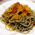クックFE06VY☆'s cooksnap of when they made 大人の贅沢高級割烹の味になるカラスミ蕎麦.