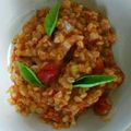 neconoco's cooksnap of when they made フライパンだけ簡単！押麦のトマトリゾット.