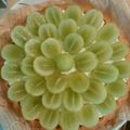 みかん茶's cooksnap of when they made 簡単生地&クリームdeマスカットタルト.