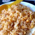 ちぃ娘's cooksnap of when they made 余ったキムチで。簡単キムチ炒飯.