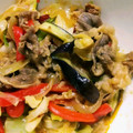 たぬきちクッキング's cooksnap of when they made コストコのプルコギビーフとなすの炒め物.