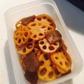 +ちぃ+'s cooksnap of when they made 水煮パックでお手軽きんぴら（すき焼きタレ.