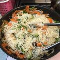 ちゃとらねこさん's cooksnap of when they made 沖縄料理♡ゴーヤ入りそうめんチャンプルー.