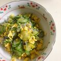 うさぽんぽん♪'s cooksnap of when they made 卵inで優しい酢物☆ワカメと胡瓜の酢の物.