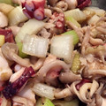お帽子's cooksnap of when they made 常備菜 きのことタコのレモンガリバタ炒め.