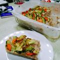 mebunya's cooksnap of when they made ブルグル入り♡和風ミートローフ.