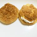 おさきゃらめる's cooksnap of when they made さくさくクッキーシュー.