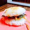 綸_ito_'s cooksnap of when they made きんぴらが余ったら‥ライスバーガーに♪.