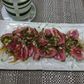 とみー＆ぱんちゃん's cooksnap of when they made 冷凍のまま焼く！牛たたき。.