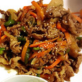 yi91's cooksnap of when they made お弁当に！お惣菜屋さんの☆豚肉の生姜焼き.