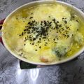 ma___111's cooksnap of when they made 糖質制限 豆腐クリーム海老グラタン.