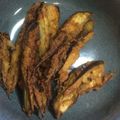 もきち☆'s cooksnap of when they made おつまみに♬茄子のバジルチーズスティック.