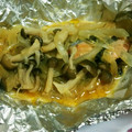 アビー♪ジン's cooksnap of when they made 鮭とキノコのみそマヨホイル焼き.