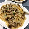 フジぽん's cooksnap of when they made 【農家のレシピ】しめじとツナの醤油スパ.