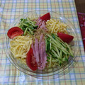 ラリー＆サラ's cooksnap of when they made 暑い日に簡単冷やし中華.