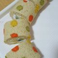 ちいちゃんのカフェ☆'s cooksnap of when they made 爽やか♪水玉ロールケーキ.
