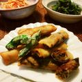 まりおっかあ's cooksnap of when they made 茄子の甜麺醤炒めde春巻き.