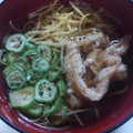 ふぁんたにゃん's cooksnap of when they made そうめんとオクラのさっぱりすまし汁.
