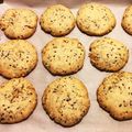 sakura96's cooksnap of when they made ヴィーガン胡麻ナッツクッキー.