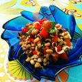 SIVKO's cooksnap of when they made トルコ料理☆黒目豆と焼パプリカのサラダ.