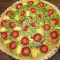 うのふ☆'s cooksnap of when they made グリーン キッシュ 簡単 小松菜 QC.